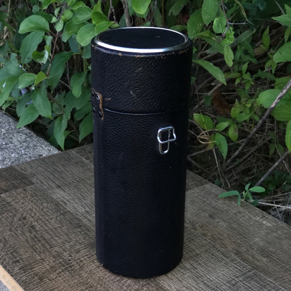 1970s Vintage Black VIVITAR Hinged Lid Foam Lined Camera Lens Carrying Case - Picture 11 of 15